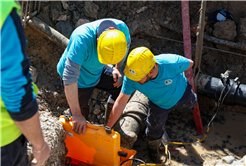Yazlık’ın trafik yükünü azaltacak yola SASKİ’den güçlü altyapı desteği