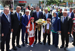 “Yeşil, sosyal ve dirençli şehir hedefimize Sayın Bakanımızın destekleriyle hızla ilerliyoruz”