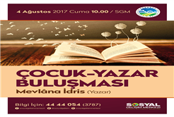 Mevlana İdris SGM öğrencileriyle buluşacak 