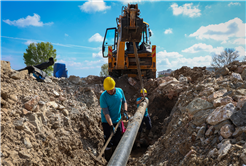 Yazlık’ın trafik yükünü azaltacak yola SASKİ’den güçlü altyapı desteği