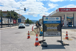 Geyve Konyalı Alibey Caddesi’nin içmesuyu altyapısı yenileniyor