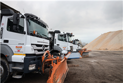 Büyükşehir yüksek kesimlerde kar yağışına karşı teyakkuza geçti