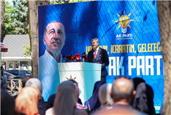 “AK Parti, ülkesi ve milleti için canını hiçe sayanların kurduğu bir partidir”