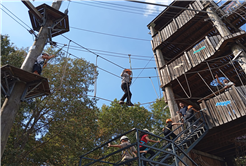Macera Park’ta adrenalin dolu deneyimle çok şey öğreniyorlar
