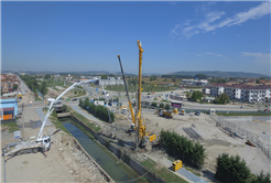 Duble yol ve kavşak çalışmasına devam