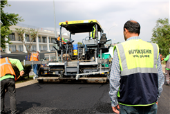 Büyükşehir şehrin girişinde yenileme işlemlerini başlattı