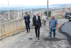 Sapanca Mahmudiye’de asfalt çalışmaları tamamlanıyor