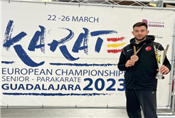 Büyükşehir sporcusundan derece geldi  