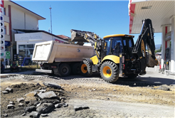 Geyve Konyalı Ali Bey Caddesi’nde işlemler başladı