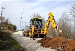 SASKİ, Geyve’de heyelanda zarar gören hattını güçlü bir temelle sil baştan yeniledi