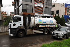 Rekor yağışta altyapı hatları sorunsuz çalıştı