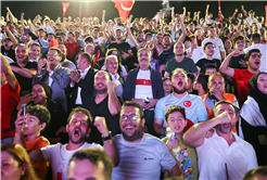 Büyükşehir tarihi çeyrek finalde bir dev ekran daha kuruyor: Millet Bahçesi’nde coşku katlanacak