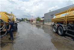 Büyükşehir anında müdahale ile olumsuzlukların önüne geçti