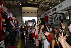 Isparta’dan gelen 40 gönüllüye yangın eğitimi