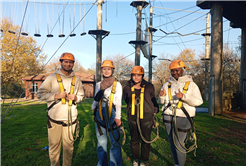 Macera Parkı’nda adrenalini ve eğlenceyi bir arada yaşadılar