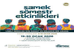 SAMEK’te sömestr etkinlikleri başlıyor: Kayıtlar 5 Ocak’ta