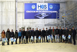 Öğrenciler ilklerin projesini gezdi