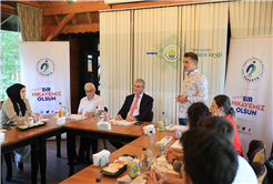 Başkan Yüce, Gençlik Meclisi öğrencileriyle bir araya geldi