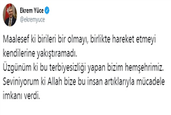 “Allah bize bu insan artıklarıyla mücadele imkanı verdi”