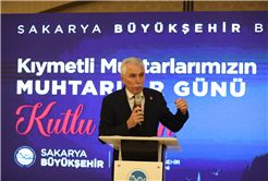 Başkan Ekrem Yüce, muhtarlarla bir araya geldi