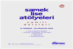 SAMEK Lise Atölyeleri’nde kayıtlar başladı