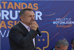 “Eser ve hizmet siyasetinden ödün vermeyeceğiz”