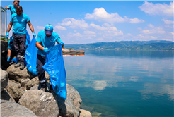 SASKİ’den Sapanca Gölü havzasında dev temizlik operasyonu