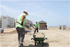 Büyükşehir Sahilleri Yaza Hazırlıyor