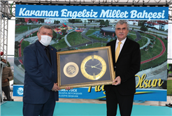 Karaman Engelsiz Millet Bahçesi hayırlı olsun