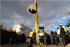 6 Milyon liralık yeni kanalizasyon hattı projesinin startı verildi