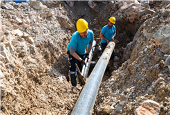 Yazlık’ın trafik yükünü azaltacak yola SASKİ’den güçlü altyapı desteği