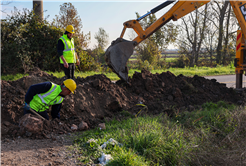 Bin 600 metrelik yenileme projesiyle bölgenin atık su altyapısı güçleniyor