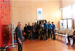 Parkurda bu sefer eğitmenler vardı