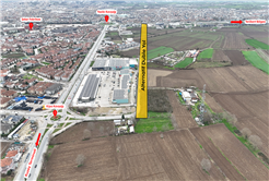 Yazlık Kavşağı’nda trafik yükünü hafifletecek duble yolda çalışmalar başladı