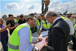 “170 milyonluk projede duble yol tamam, Kuzey Köprüsü’nde de hızla ilerliyoruz”
