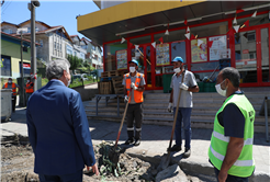 Maltepe Caddesi yenileniyor