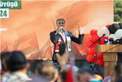 Yusuf Alemdar Filistin için sokağa dökülen binlerce Sakaryalıyla: "Filistin hepimizin davasıdır"