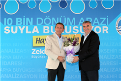10 Bin Dönüm Arazi Suyla Buluştu