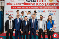 Minik judocular kürsüyü boş bırakmadı