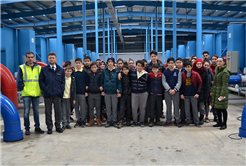 SASKİ tesisleri öğrencilerin takdirini topluyor