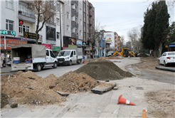 Çark Caddesi’nde dönüşüm altyapıyla başladı