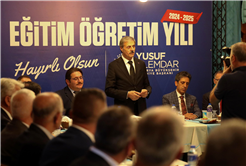“Eğitim camiamızın her bir neferi ülkemizin geleceğinin mimarıdır”