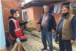 Salgın destek paketleri Geyve’de hanelere ulaşıyor