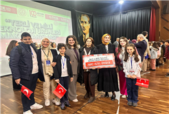 Maket yarışmasında SGM öğrencilerine jüri özel ödülü