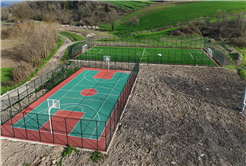 “Gençlerimizin sporla büyüyeceği 10 futbol, basketbol, voleybol sahası hazır”