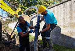 Ferizli Yeni Mahalle’nin 5 kilometrelik içme suyu hattı yenilendi