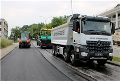 Büyükşehir şehrin girişinde yenileme işlemlerini başlattı