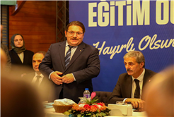 “Eğitim camiamızın her bir neferi ülkemizin geleceğinin mimarıdır”