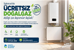 Sakarya’da ücretsiz doğalgaz desteği için başvurular başladı