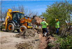 Kaynarca Osmanlı Mahallesi’nin ana iletim hattı SASKİ ile güvence altına alınıyor